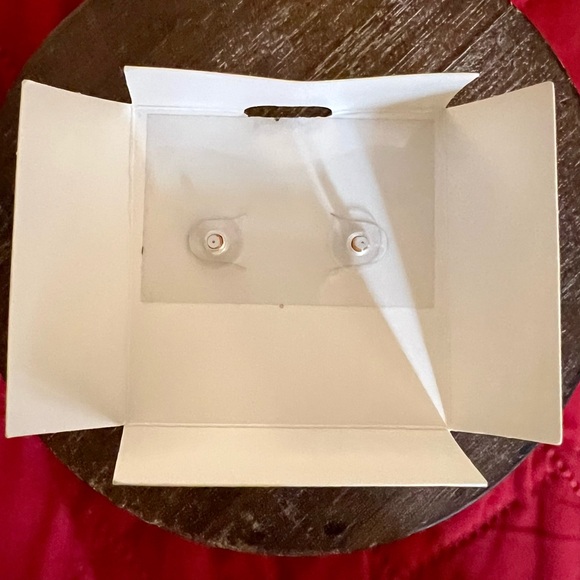 Betsey Johnson Vibrant Red Teardrop Earrings - Picture 3 of 6